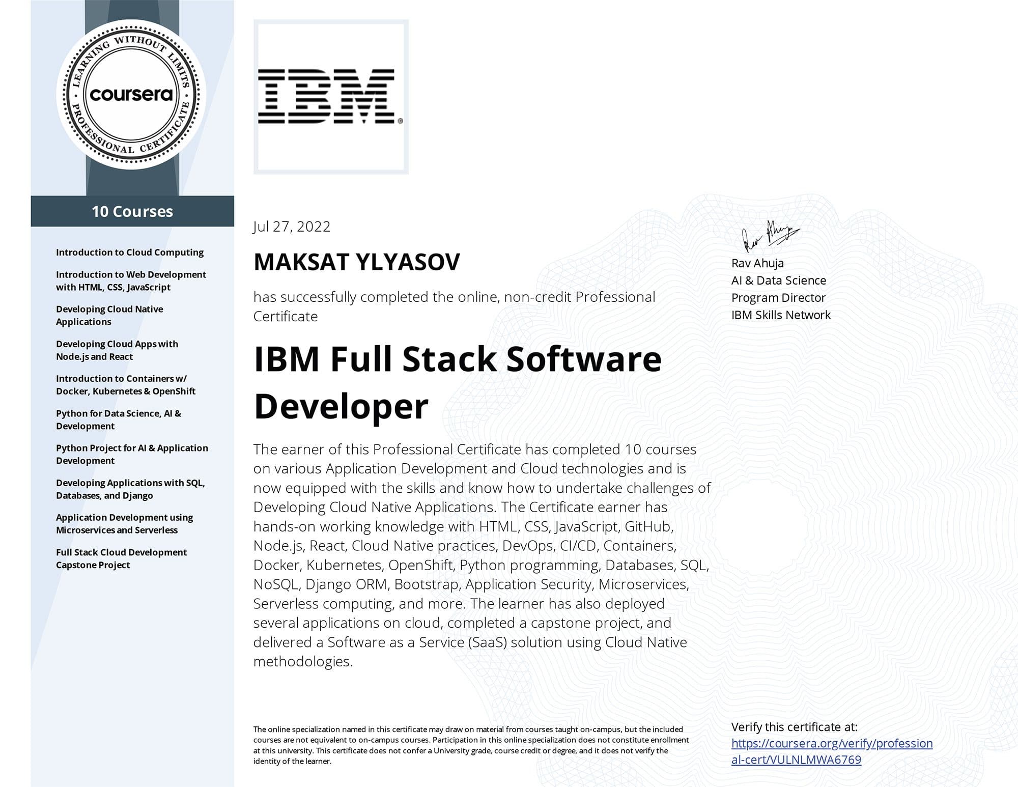 ibm-fullstack-cerificate